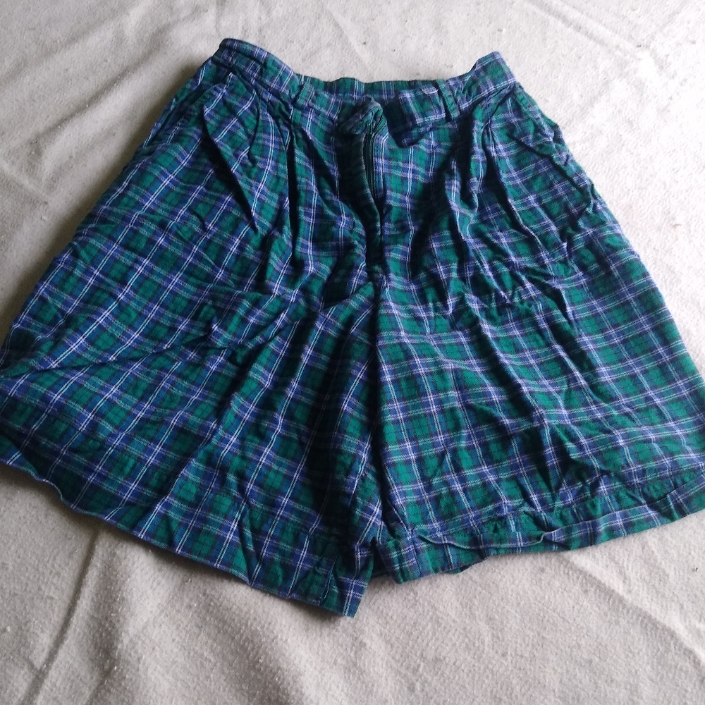 Boundary Waters Women's Plaid Shorts Size 8